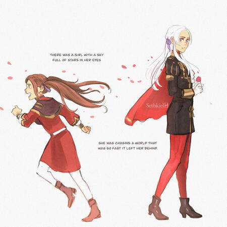 Edelgard von Hresvelg - Art by sethkiel